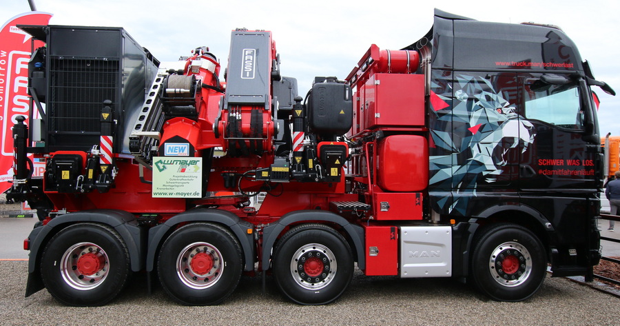 Bauma 2022 - MAN 41.540 mit Fassi F1750HXP W. Mayer - Copyright: www.olli80.de