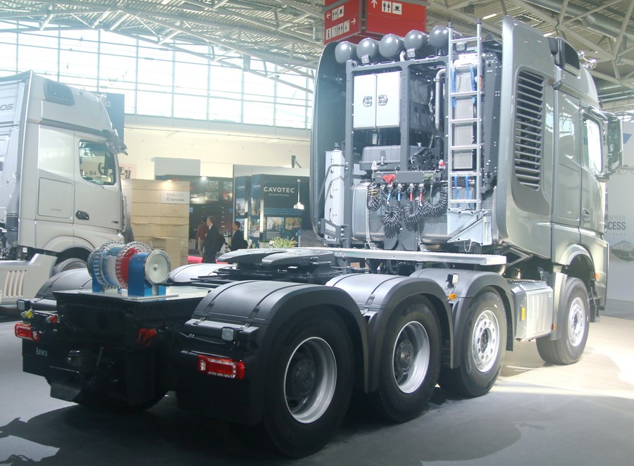 Bauma 2022 - MB Arocs 4463 - Copyright: www.olli80.de