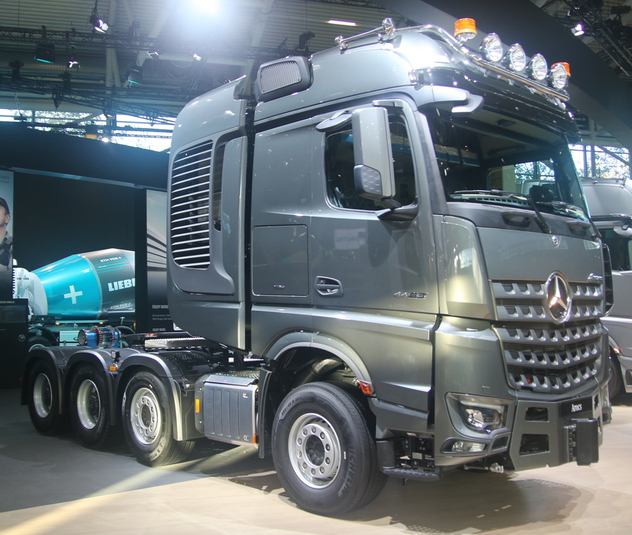 Bauma 2022 - MB Arocs 4463 - Copyright: www.olli80.de