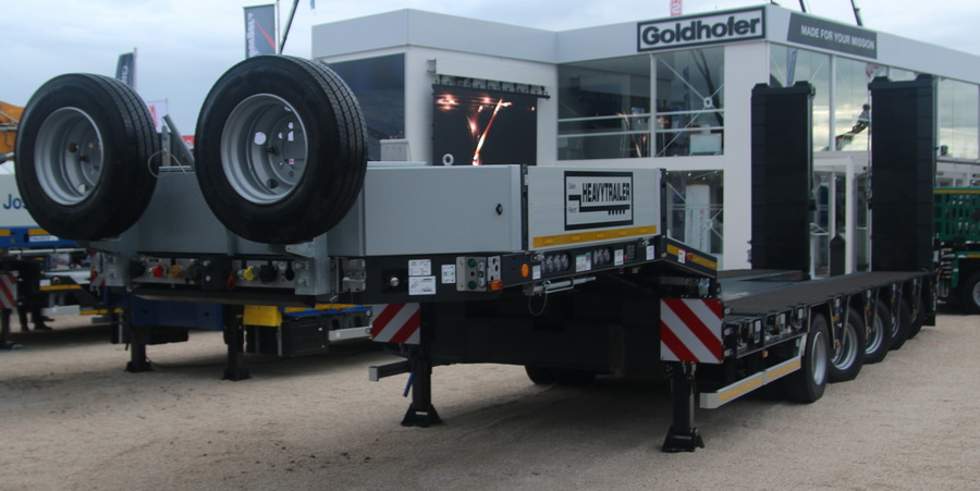 Bauma 2022 -  Goldhofer MPA Heavytrailer - Copyright: www.olli80.de