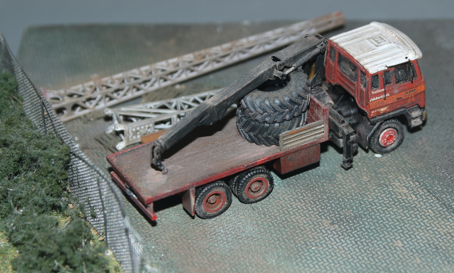 Modelshow Europe 2023 - Henk van Olst: Ladekran-LKW - Copyright: www.olli80.de