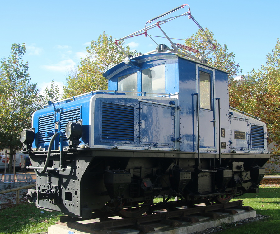 Deutsches Museum München - Bayerische Zugspitzbahn Lokomotive Nr. 3 - Copyright: www.olli80.de