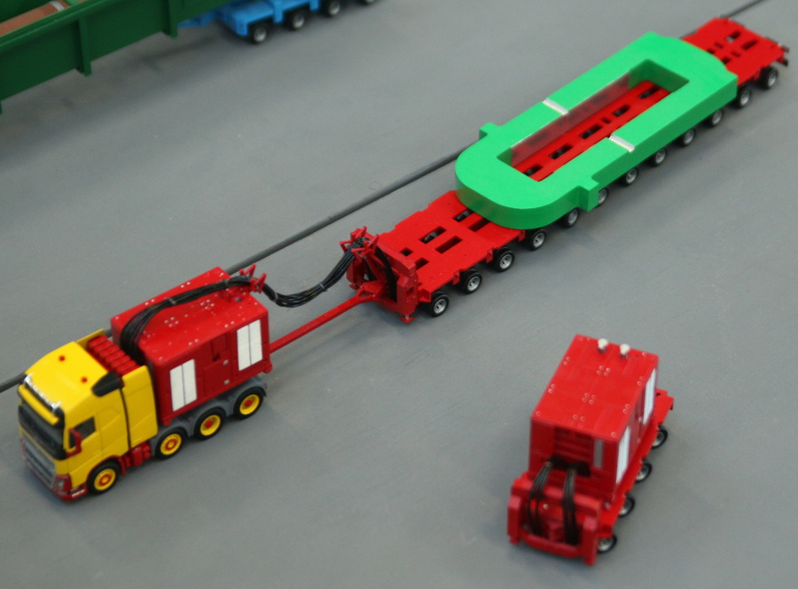 Andreas Schulze - Transport eines Walzenständers - Copyright: www.olli80.de