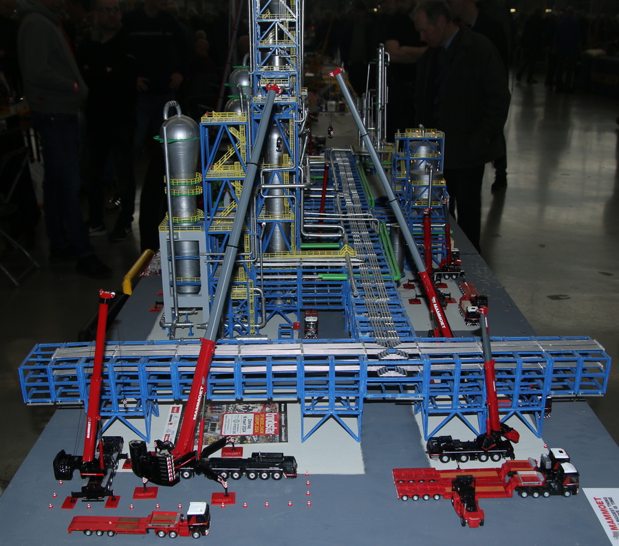 Jan Dorst: Raffinerie-Diorama - Copyright: www.olli80.de