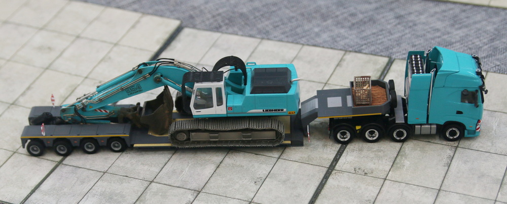 Thorsten Kraus - Transport eines Raupenbaggers - Copyright: www.olli80.de