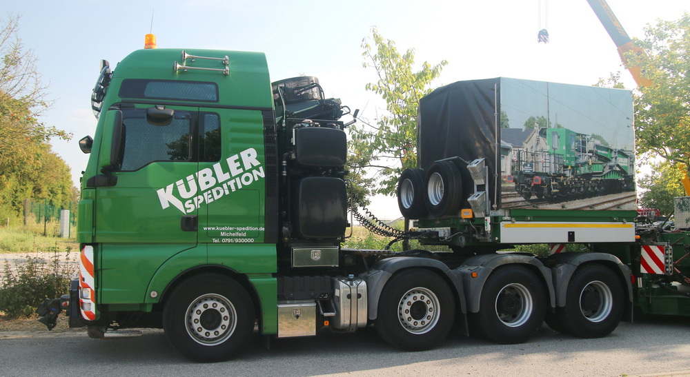 Kübler MAN TGX mit Scheuerle EuroCompact - Copyright: www.olli80.de