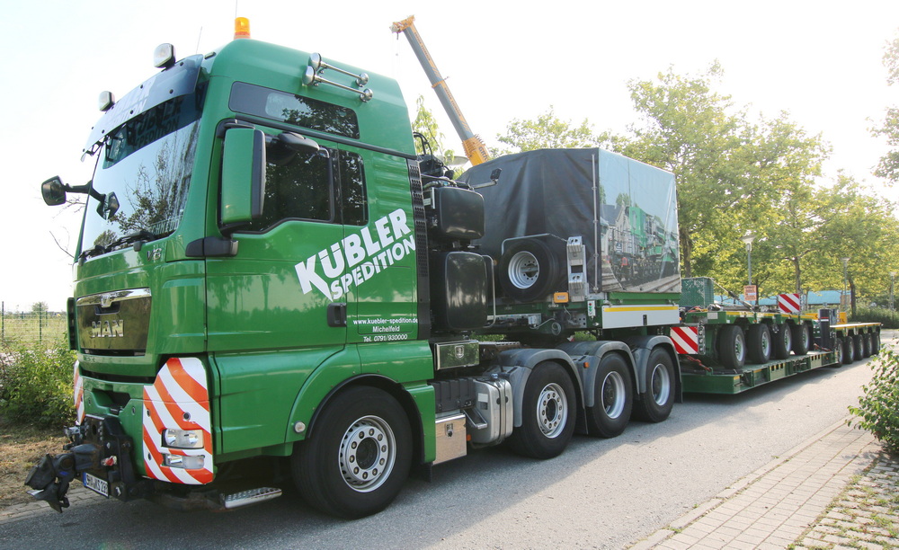 Kübler MAN TGX mit Scheuerle EuroCompact - Copyright: www.olli80.de