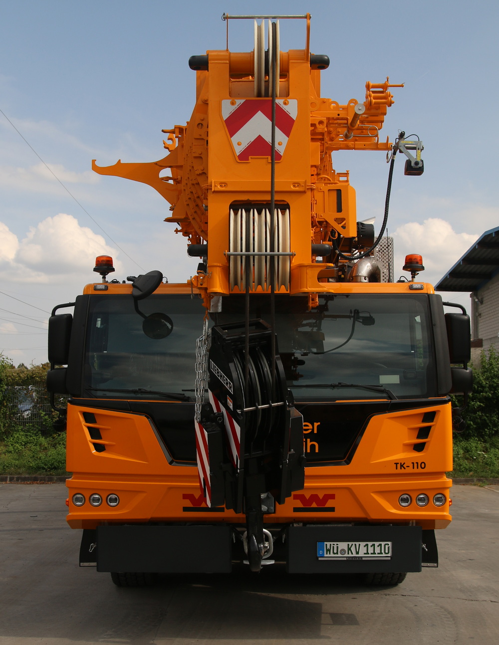 Würzburger Kranverleih LTM 1110-5.2 - Copyright: www.olli80.de