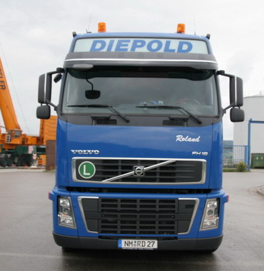 Volvo FH 16 660 Diepold - Vorderseite - Copyright: www.olli80.de