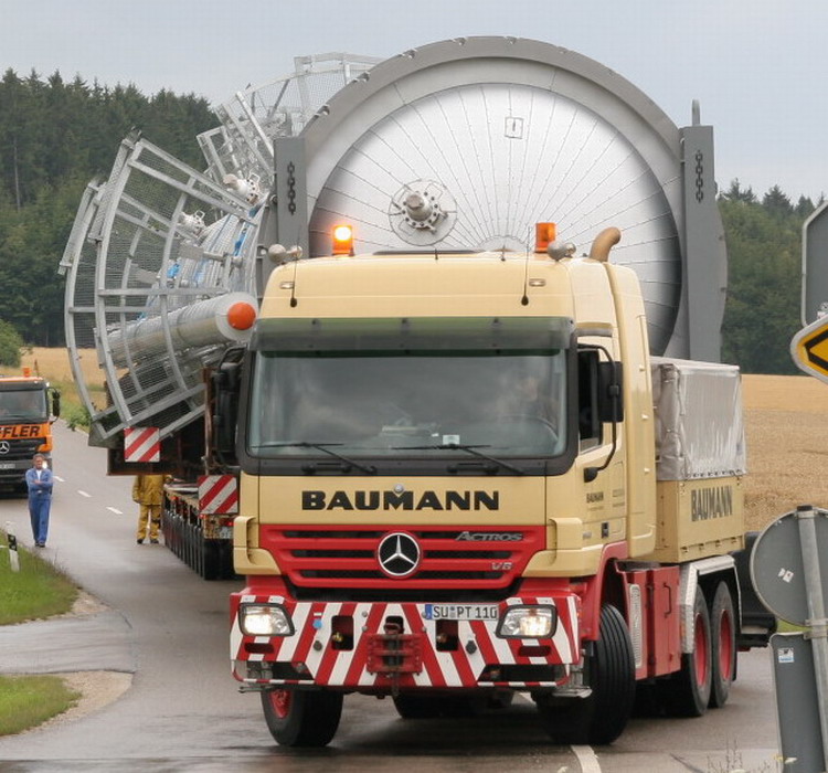 Baumann mit Kolonne