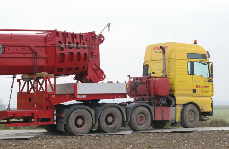 Bäumer GTK 1100 Oberwagen Rollenkopf