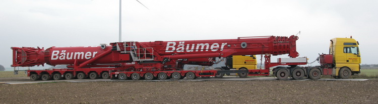 Bäumer GTK 1100 Transportstellung