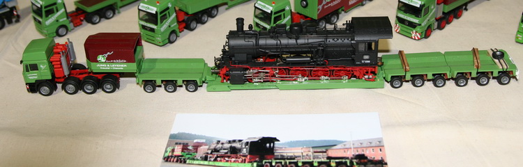 Alexander Tillmann und Klaus Dieter Kirsten: Transport einer Dampflokomotive