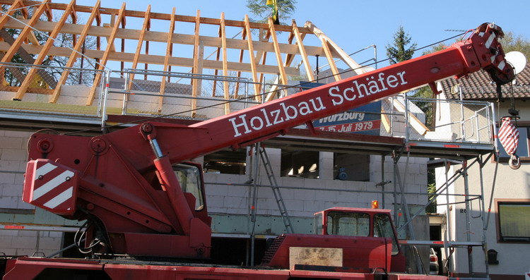 Ausleger Gottwald AMK 45 Holzbau Schäfer