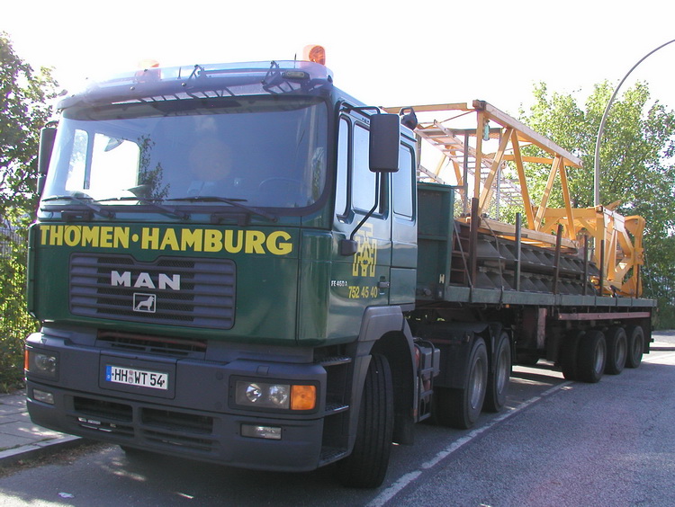Thömen - MAN F 2000 mit Sattelauflieger