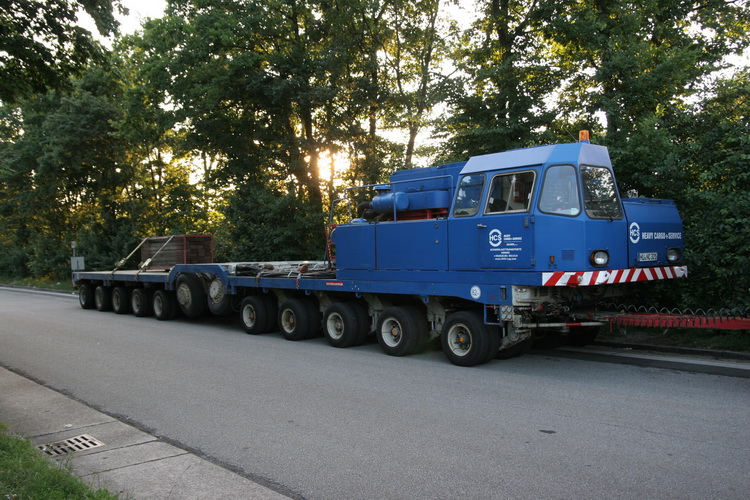 Heavy Cargo + Service Scheuerle LS 250 Heuler