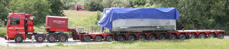Gebr. Markewitsch MAN TGX 41.680 mit Scheuerle Interkombis