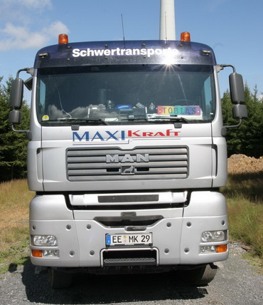 Maxikraft MAN TGA 33.530 Frontansicht