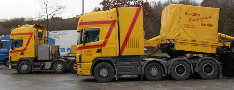 Transportfahrzeuge f&uuml;r Windenergieanlagen von Rijksen - Copyright: www.olli80.de