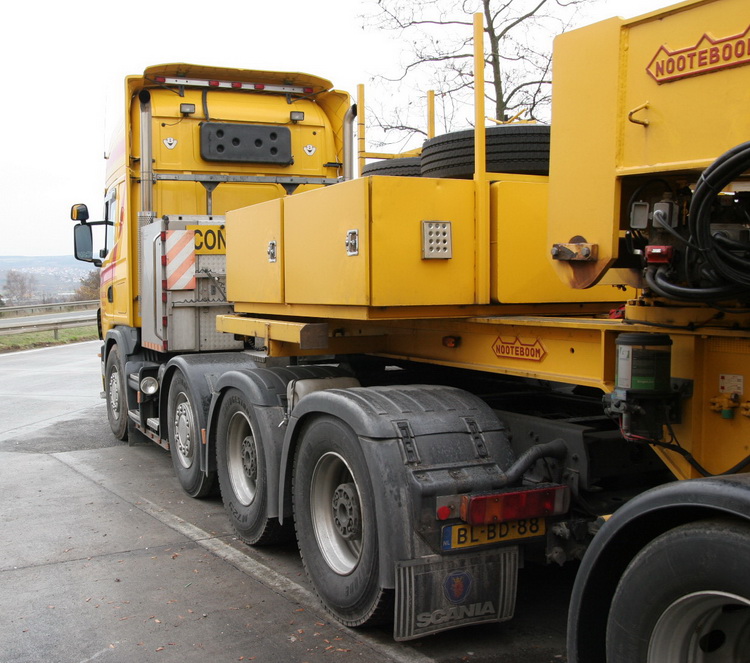 Transportfahrzeuge f&uuml;r Windenergieanlagen von Rijksen - Copyright: www.olli80.de