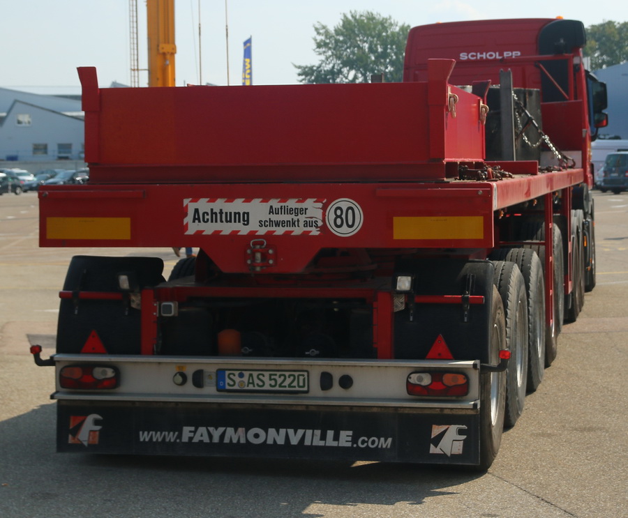 Scholpp Actros mit Faymonville Ballastauflieger - Copyright: www.olli80.de