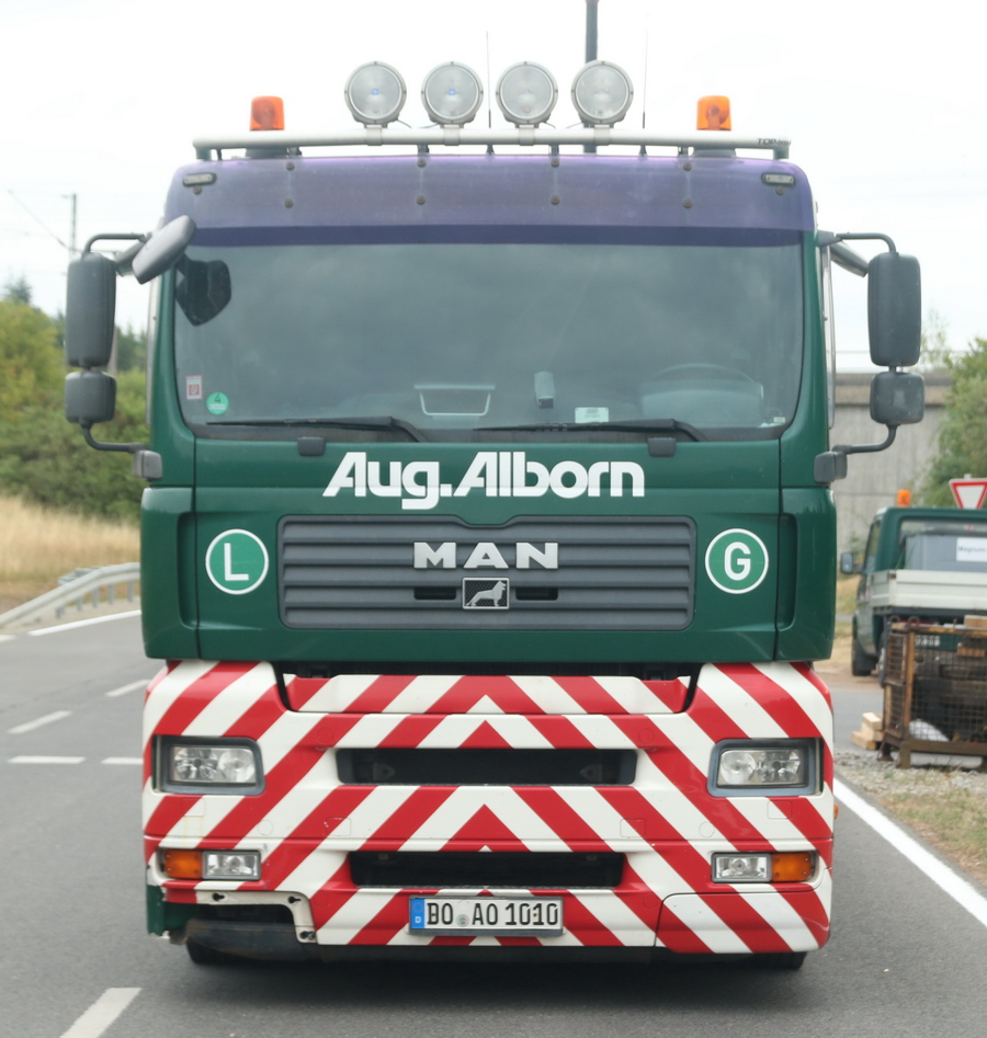 Aug. Alborn MAN TG 410 A - Copyright: www.olli80.de