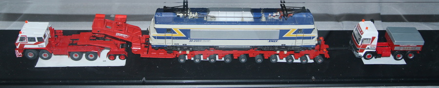 Ulrich Herberg - Lokomotiventransport durch Brame - Copyright: www.olli80.de