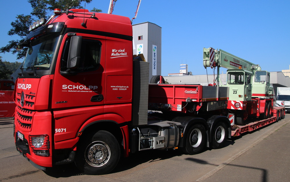 Scholpp MB mit Grove Kran - Copyright: www.olli80.de