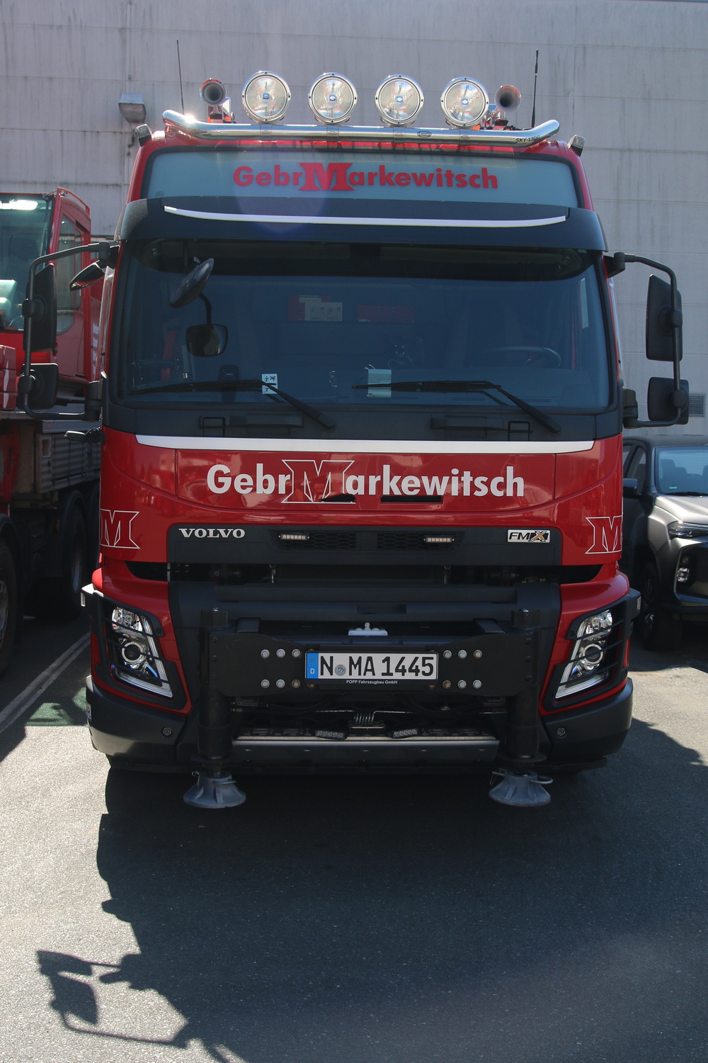 Gebr. Markewitsch - Volvo FMX 540 Frontansicht - Copyright: www.olli80.de