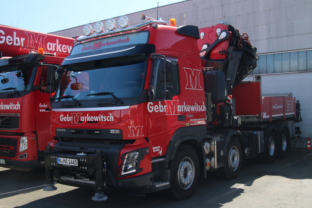 Gebr. Markewitsch - Volvo FMX 540 mit Fassi Ladekran - Copyright: www.olli80.de