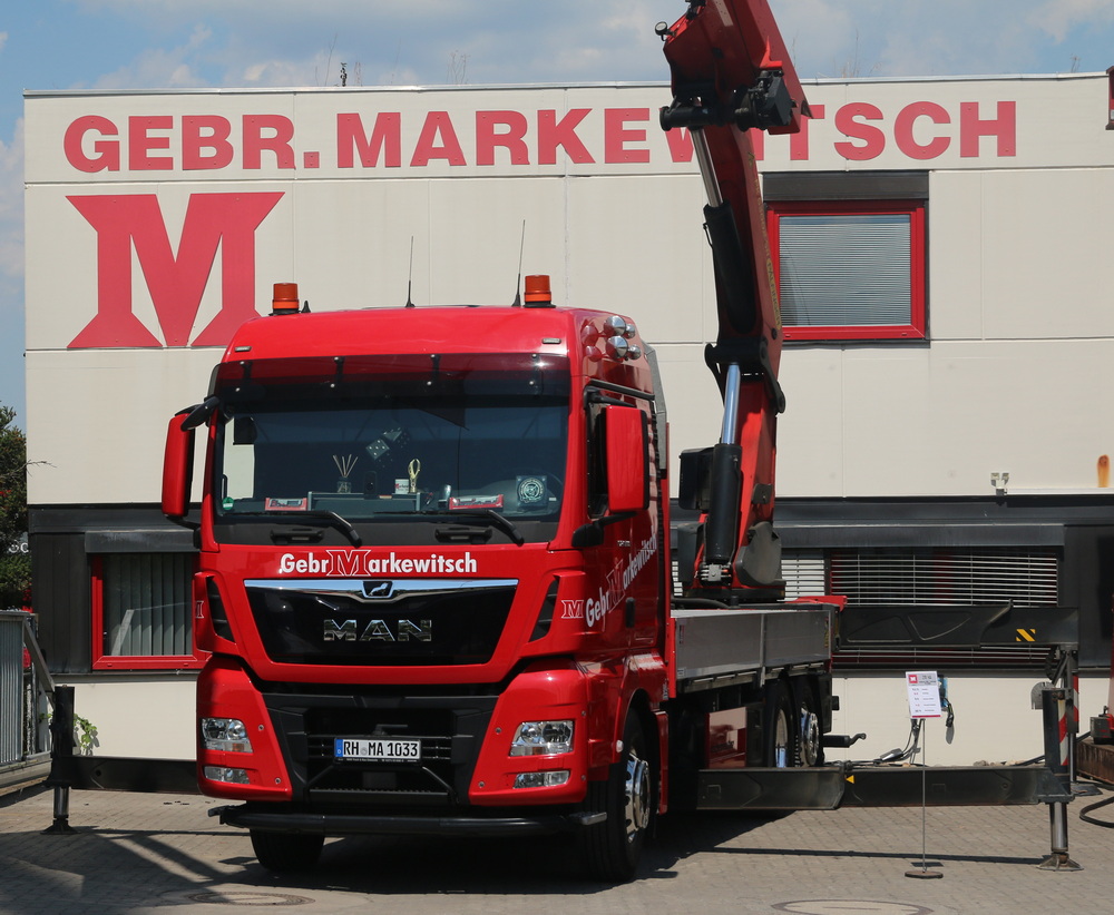 Gebr. Markewitsch - MAN mit Palfinger Ladekran - Copyright: www.olli80.de
